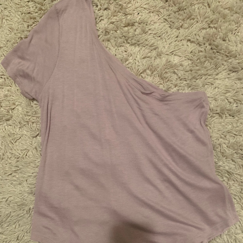 Lavender Urban Outfitters one shoulder top